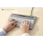 BakkerElkhuizen A BakkerElkhuizen product. The S-Board 840CIE (ICELANDIC KEYBOARD LAYOUT) is a slim- lightweight mini keyboard that combines ergonomics with stylish design. Unique- optimised key layout designed by an ergonomist to maximise productivity an