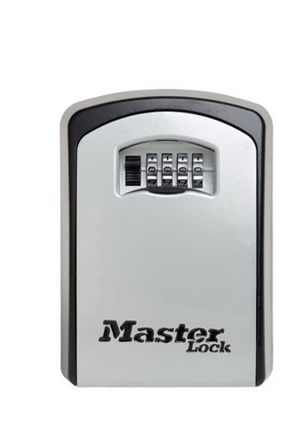 Image of Masterlock Extra Large Key Lock Box Select Access - Metal - Black...