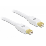 DeLOCK 82794 DisplayPort cable 1 m White