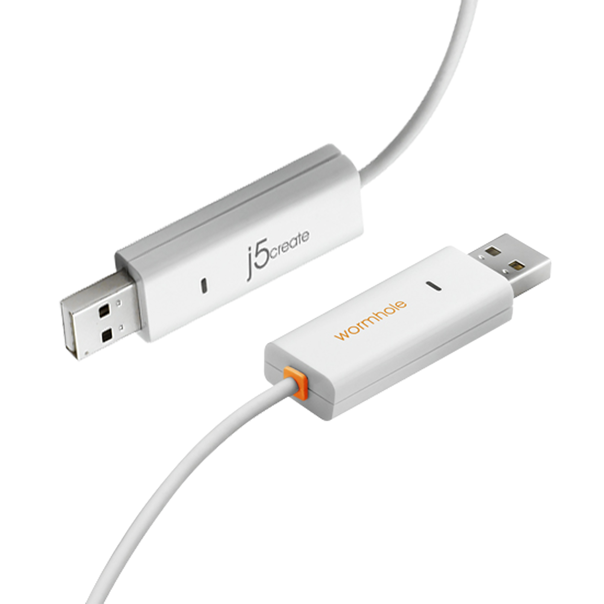 Image of j5create JUC400 Wormhole Switch - Windows® & Mac®, White, 1.8 m