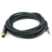 Monoprice 4771 audio cable 179.9" (4.57 m) 6.35mm TRS XLR (3-pin) Black