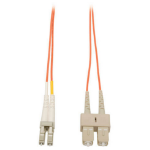 Tripp Lite N516-20M Duplex Multimode 50/125 Fiber Patch Cable (LC/SC), 20M (65 ft.)