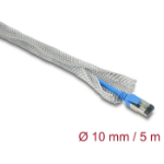 DeLOCK Braided Sleeve for EMC shielding self-closing 5 m x 10 mm