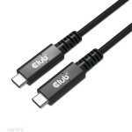 CLUB3D USB4 certified Type-C Gen3x2 Bi-Directional Cable 40Gbps 8K60Hz 100W PowerDelivery M-M 0.8m - 2.62ft