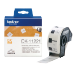 Brother DK-11221 DirectLabel Etikettes 23mm x 23mm 1000 for Brother P-Touch QL/700/800/QL 12-102mm/QL 12-103.6mm