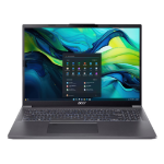 Acer Aspire 16 A16-71M-72V0 Copilot+ PC Intel Core Ultra 7 155U Laptop 40,6 cm (16") WUXGA+ 16 GB LPDDR5x-SDRAM 1 TB SSD Wi-Fi 6E (802.11ax) Windows 11 Home Grijs