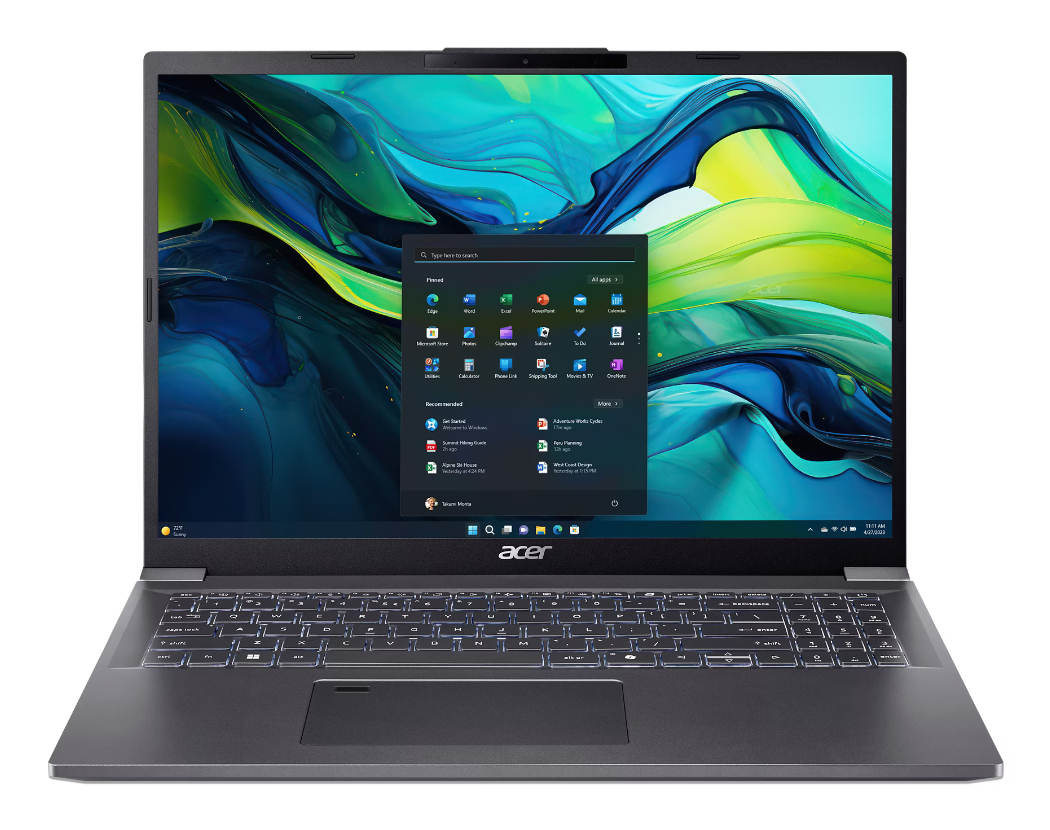 Acer Aspire 16 A16-71M-77HE Intel Core Ultra 7 155H Laptop 40.6 cm (16