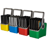 LocknCharge LARGE Baskets <13 Devices (Set of 4) - Tablets / Laptops up to 13. Compatability template available on request.