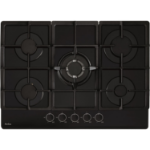 Amica AGVH7300BL hob Black Built-in 70 cm Gas 5 zone(s)