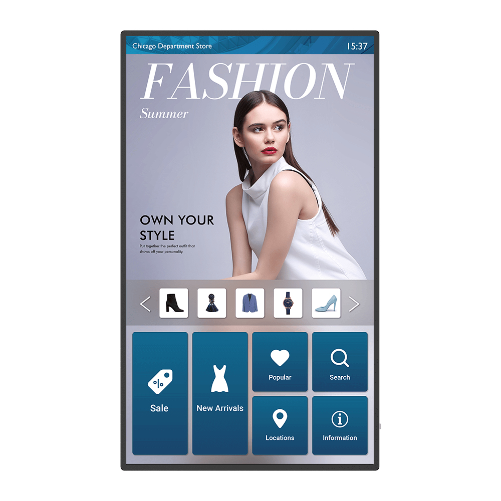 Image of BenQ IL5501 Digital signage flat panel 139.7 cm (55") IPS 400...