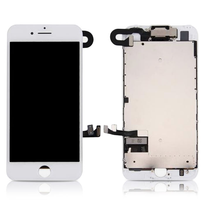 EU Product - iPhone 7 Display with small parts - White thumbnail