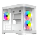 XZEAL XZGAMC3W gabinete de computadora Midi Tower Blanco