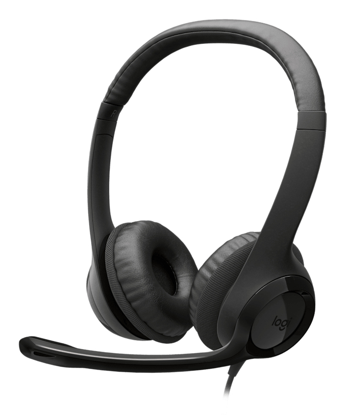 Logitech H390 USB Headset Wired Head-band Calls/Music USB Type-A Black
