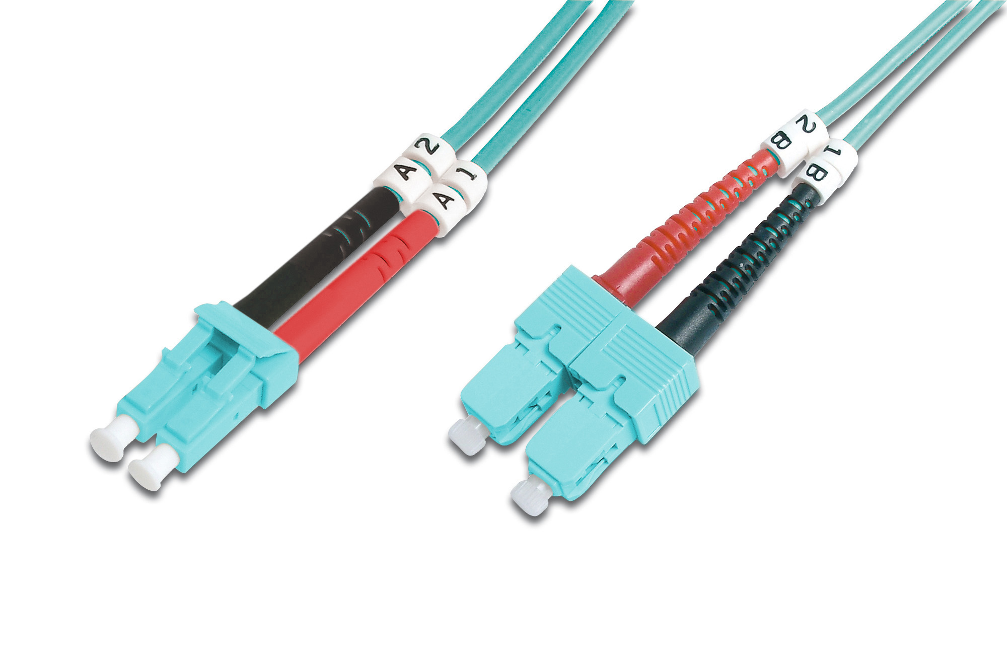 Image of Digitus Fiber Optic Multimode Patch Cord, OM 3, LC / SC