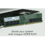 Integral 8GB PC RAM MODULE DDR5 5600MT/s PC5-44800 UNBUFFERED NON-ECC DIMM 1.1V 1GX16 CL46