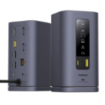 Baseus B00568101813-01 laptop dock/port replicator Wired USB 3.2 Gen 1 (3.1 Gen 1) Type-C Grey