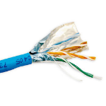 ACT CAT5E F/UTP LSZH soepel patch blauw 500 m