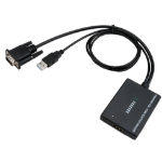 Prokord CEVCHP102 videokabeladapter USB Type-A + VGA (D-Sub) HDMI Svart