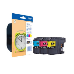 Brother LC-125XLRBWBPDR Ink cartridge multi pack C,M,Y Blister Acustic Magnetic, 3x1.2K pages ISO/IEC 24711 Pack=3 for Brother MFC-J 4510/6920