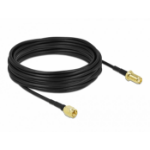 DeLOCK Antenna Cable SMA plug to SMA jack LMR/CFD100 10 m low loss