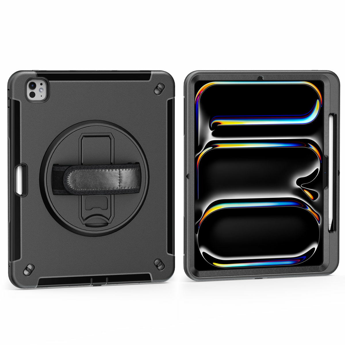 4smarts 541162 tablet case 33 cm (13") Cover Black