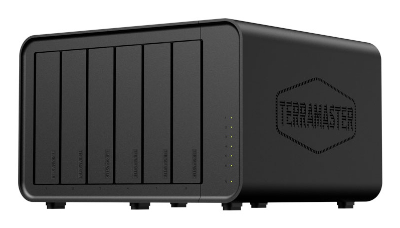TerraMaster F6-424 MAX NAS/storage server Desktop IntelÂ® Coreâ„¢ i5 i5-1235U 8 GB DDR5 Black