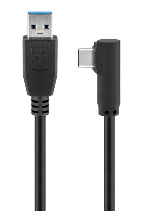 Microconnect Black Usb3.1ca05a Usb Cable Usb 3.2 Gen 2 (3.1 Gen 2) 0.5 M Usb