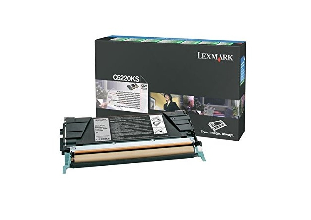 Image of Lexmark C5220KS Toner-kit black return program, 4K pages ISO/IEC...