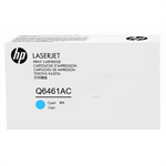 HP Q6461AC/644A Toner cartridge cyan Contract, 12K pages/5% for HP Color LaserJet 4730