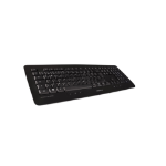 CHERRY DW 5100 keyboard Mouse included Universal RF Wireless AZERTY Belgian Black