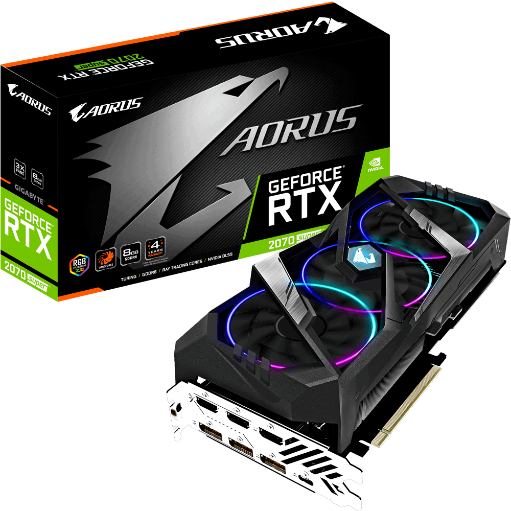 gigabyte geforce rtx 2070 aorus super 8g