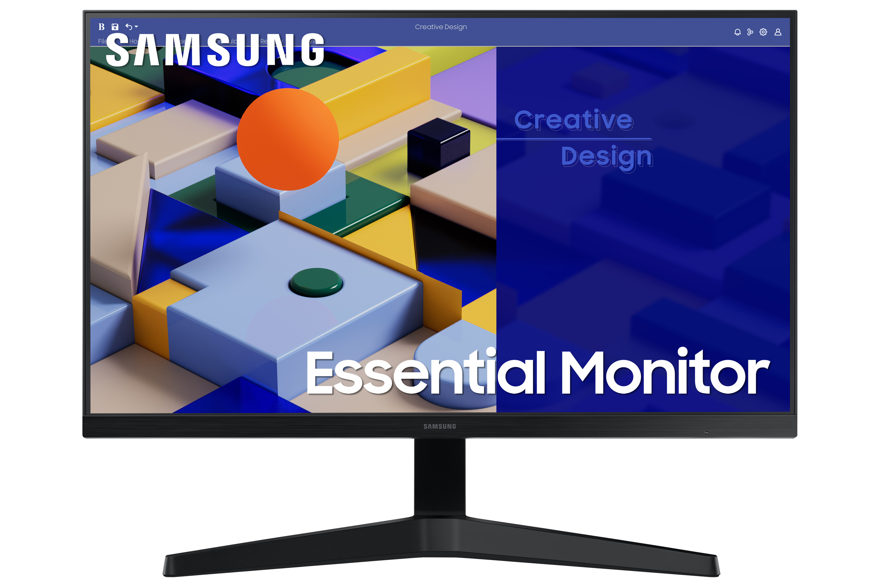 Image of Samsung LS24C314EAU computer monitor 61 cm (24") 1920 x 1080...