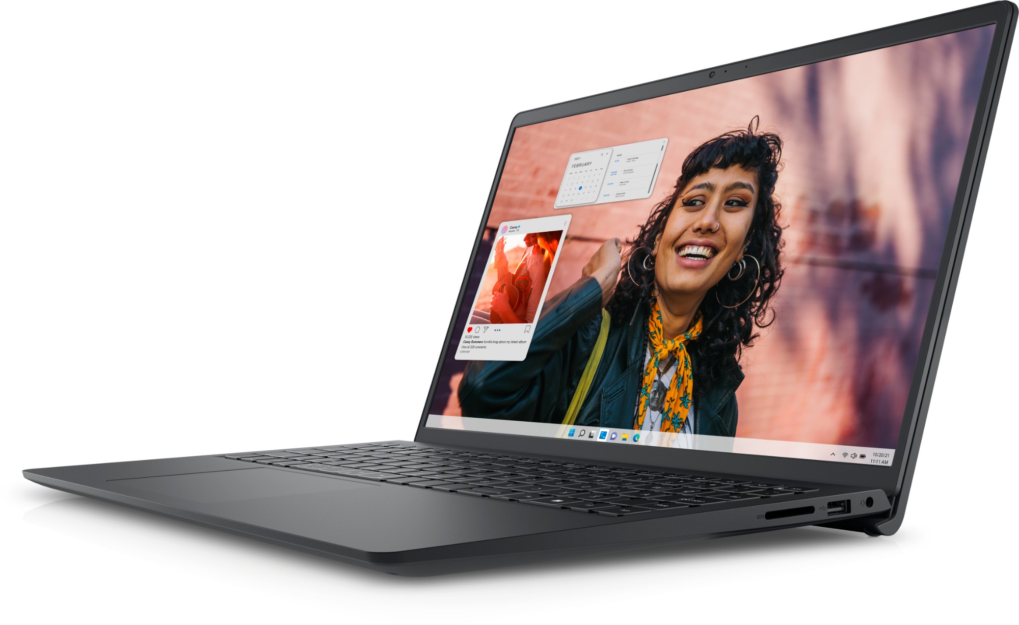 DELL Inspiron 3530 Intel® Core i5 i5-1334U Laptop 39.6 cm (15.6") Full HD 16 GB DDR4-SDRAM 512 GB SSD Wi-Fi 6 (802.11ax) Windows 11 Pro UK English Black