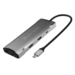 j5create JCD397 4K60 Elite USB-C® Multi-Monitor Mini Dock, Space Grey