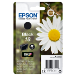 Epson C13T18014012/18 Ink cartridge black, 175 pages 5ml for Epson XP 30