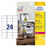 Avery L4718-20 printer label White Self-adhesive printer label
