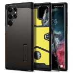 Spigen Tough Armor mobiele telefoon behuizingen 17,3 cm (6.8") Hoes Zwart, Metallic