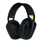 Logitech G G435 Headset Wireless Head-band Gaming Bluetooth Black, Yellow