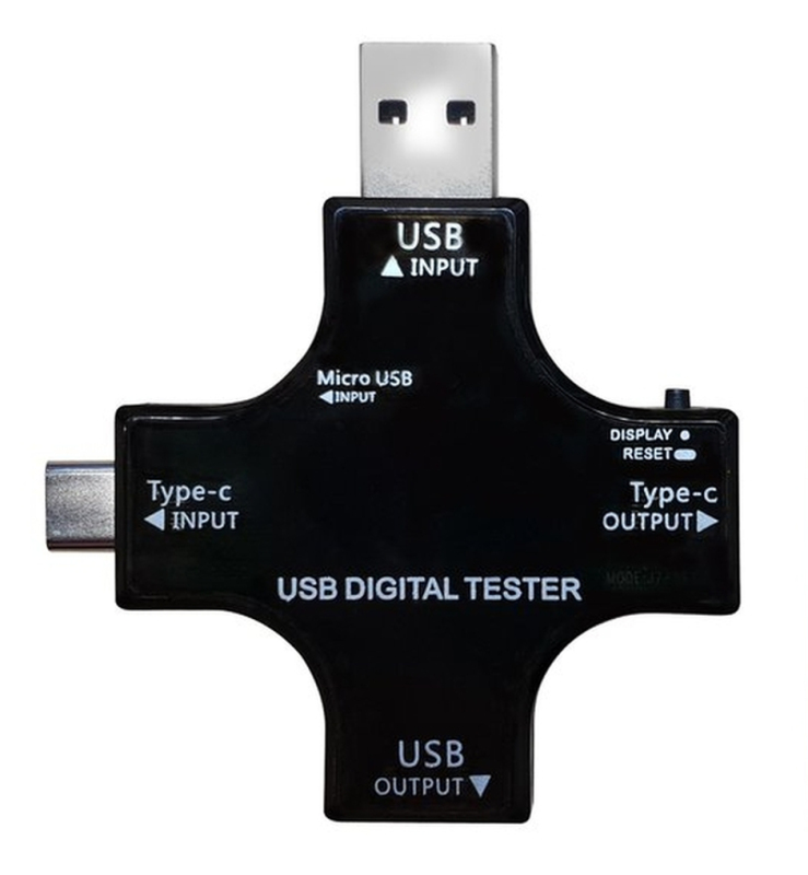 ALLNET ALL-USB-PM2 development board accessory Voltmeter Black