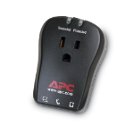 APC SurgeArrest Notebook 1 AC outlet(s) 120 V
