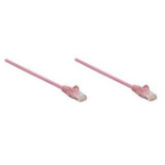 Intellinet Cat6, 1m networking cable Pink 39.4" (1 m) U/UTP (UTP)