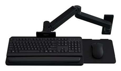 Ergotron LX Pro Wall Keyboard Arm (black)