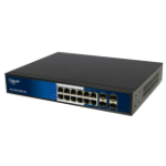 ALLNET ALL-SG8412PM-10G network switch Managed L2/L4 10G Ethernet (100/1000/10000) Power over Ethernet (PoE) Black