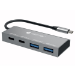 Techly IUSB32C-HUB4AC2 laptop dock/port replicator Wired USB 3.2 Gen 1 (3.1 Gen 1) Type-C Silver