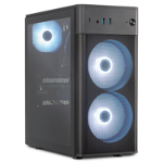 ERAZER Recon E40 (MD 340127) EU Intel® Core™ i9 i9-14900HX 16 GB DDR4-SDRAM 1 TB SSD NVIDIA GeForce RTX 5060 Ti Windows 11 Home Tower PC Zwart