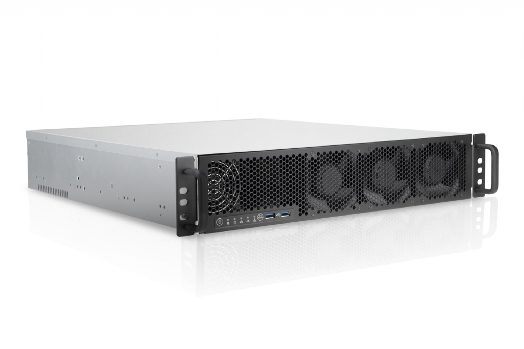In-Win IW-RL200- 2U Feature Rich Server Chassis with Integrated Water Cooling, Full Height PCIe, Single 1200W Hot-Plug PSU (Dual Capable), Rail Kit thumbnail