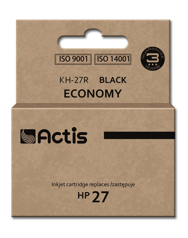 Actis KH-27R ink (replacement for HP 27 C8727A; Standard; 20 ml; black)