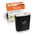 Peach PS500-10 paper shredder Cross shredding 22 cm 72 dB Black, Grey