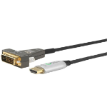 Microconnect HDM1924130OP video cable adapter 30 m DVI-D HDMI Type A (Standard) Black