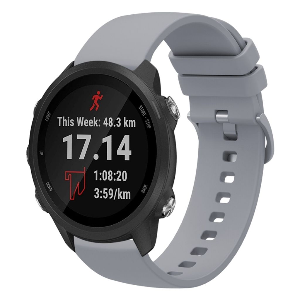 EU Product - Forerunner 245 Music Silicone Watch Band - Gray thumbnail
